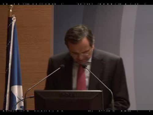 Ομιλία προέδρου Νέας Δημοκρατίας κ. Αντώνη Σαμαρά κατά την επίσκεψή του στο ΔΣ του ΕΒΕΑ, 26/1/2011