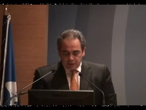 Ομιλία προέδρου ΕΒΕΑ στην ημερίδα Coldwell Banker Hellas. Το σύστημα franchise ως απάντηση στην κρίση της κτηματαγοράς. 20-1-2011