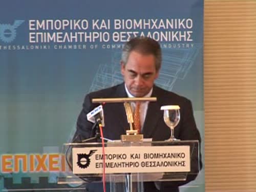 Ομιλία προέδρου ΚΕΕ & ΕΒΕΑ κ. Κων. Μίχαλου στη Γ.Σ. της ΚΕΕ παρουσία του υπουργού Ανάπτυξης, Θεσσαλονίκη 6-7.9.13