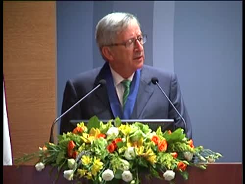 Ομιλία Πρωθυπουργού του Λουξεμβούργου και πρώην προέδρου του Eurogroup κ. Juncker κατά την τελετή βράβευσής του από το ΕΒΕΑ, 11.6.13